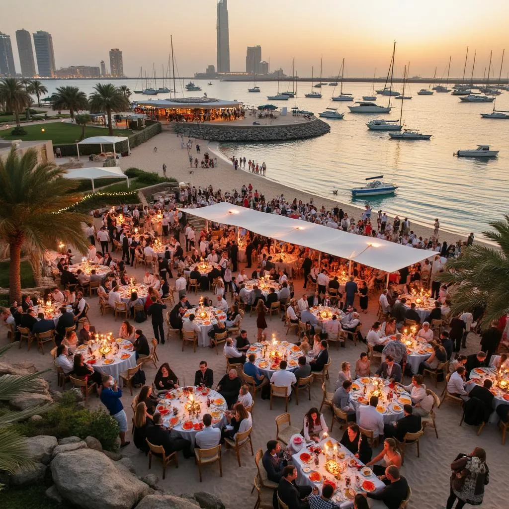 Dubai for Nordmenn årlig sommerfest