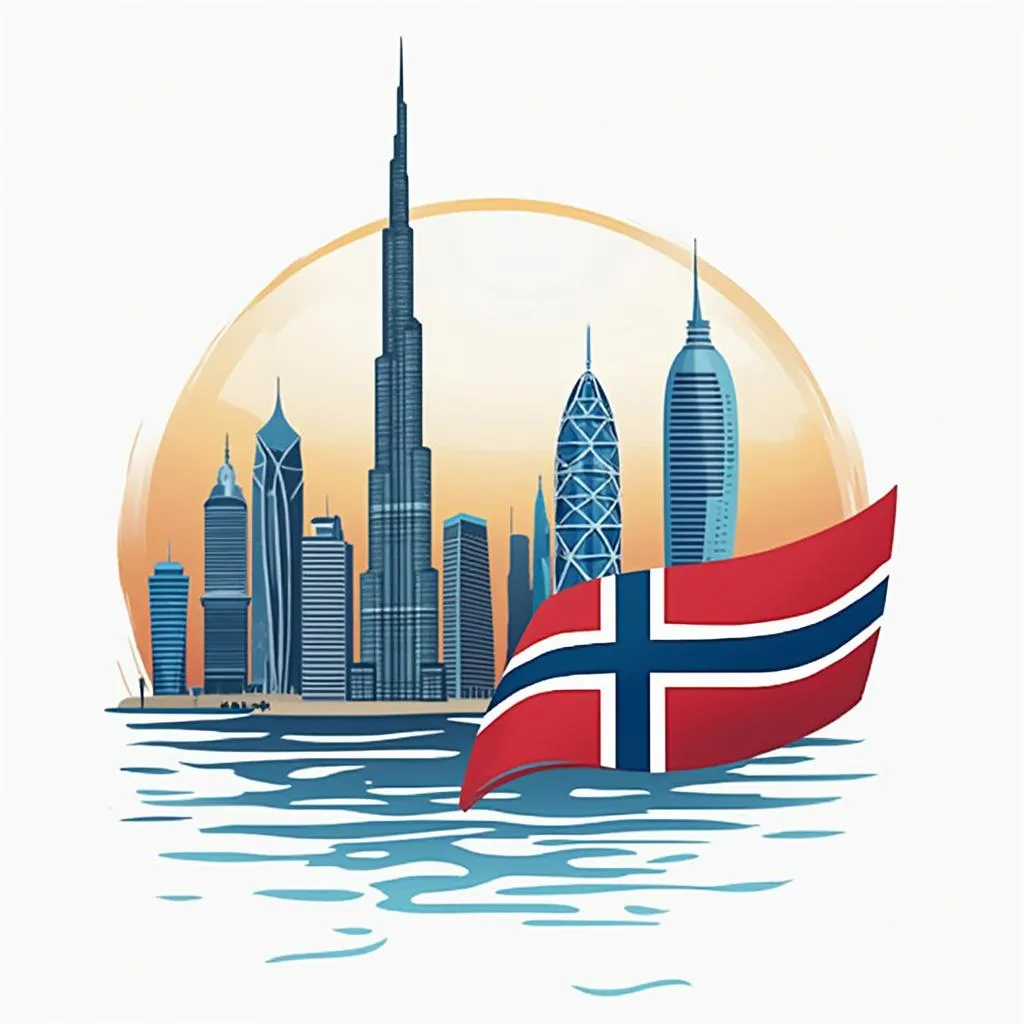Dubai for Nordmenn Logo