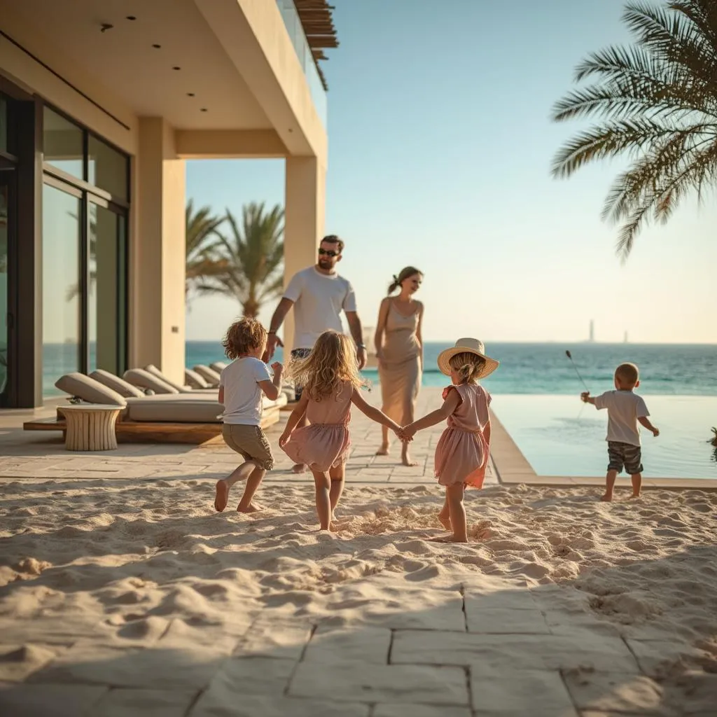 Norsk familie i Dubai