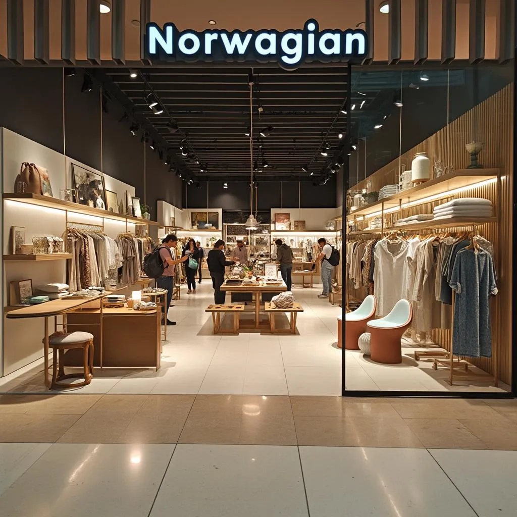 Norsk butikkjede i Dubai Mall